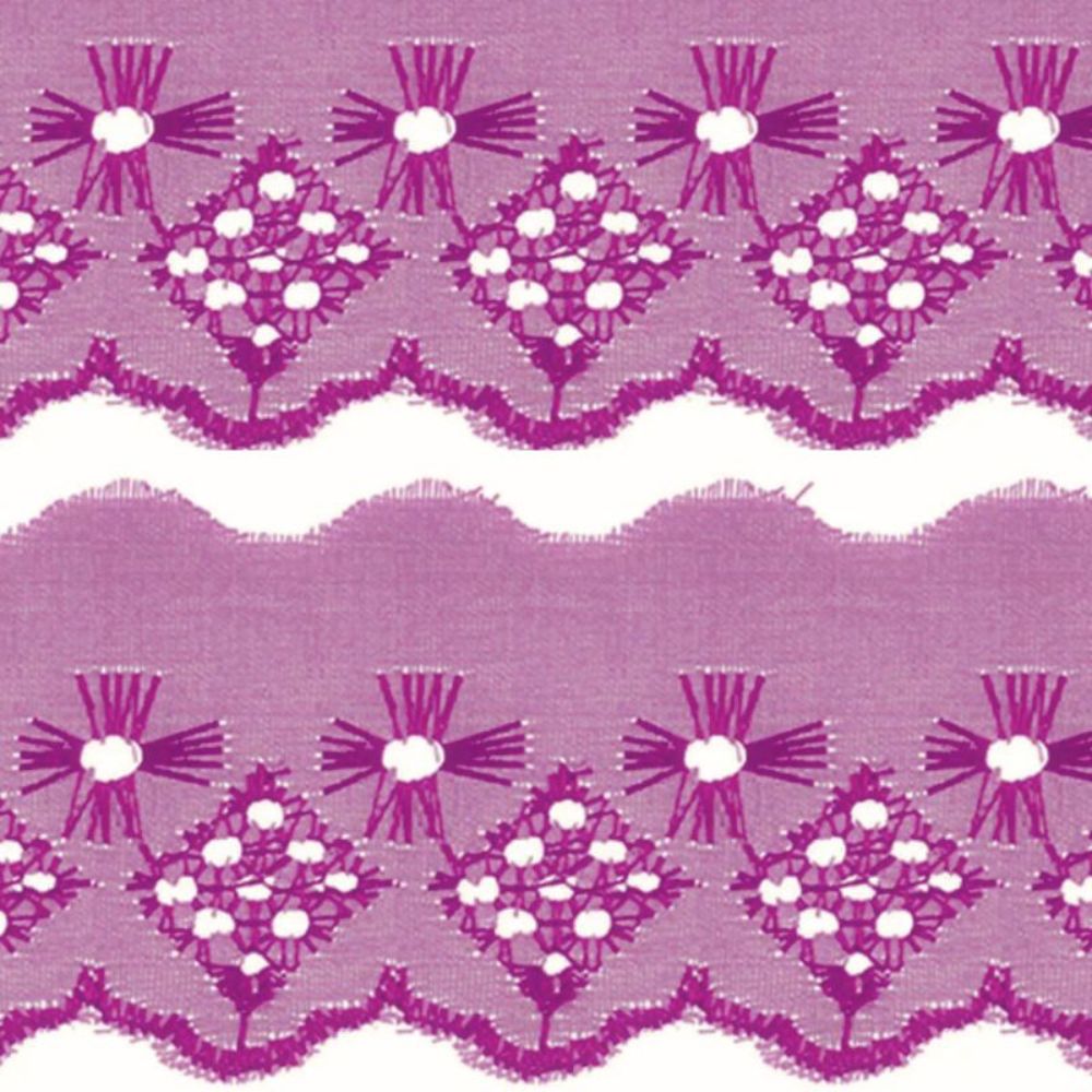 Bordado Inglês Laise Liso CTL 122 5cm por Metro