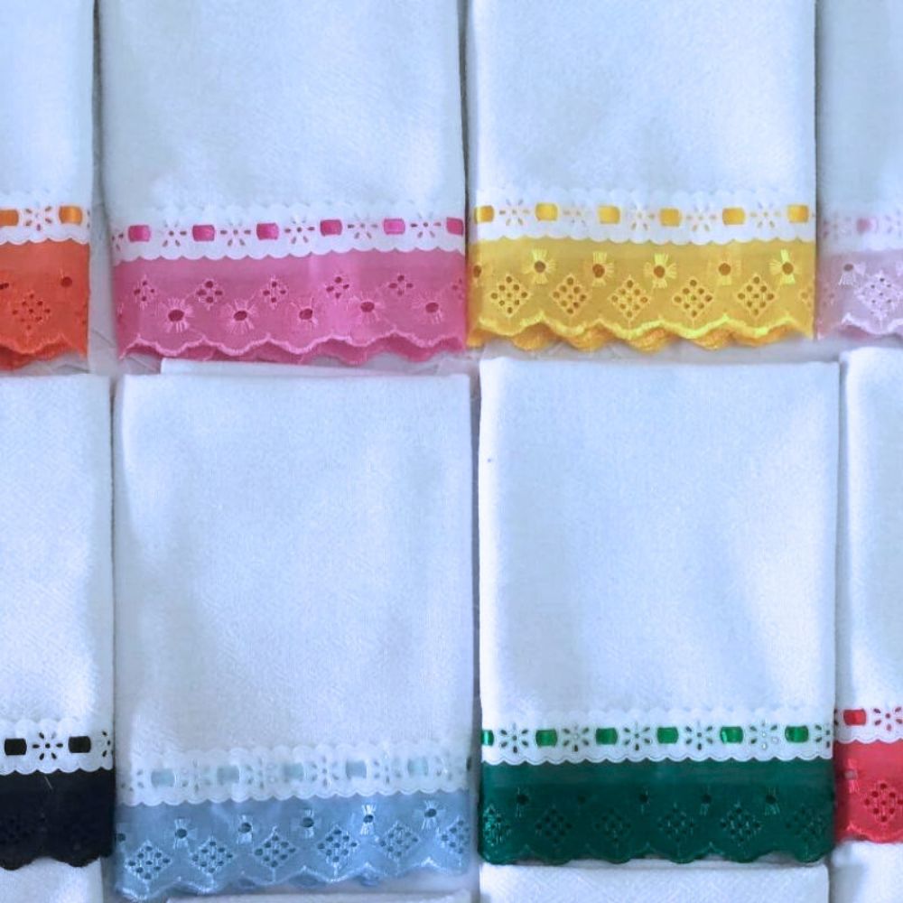 Bordado Inglês Laise Liso CTL 122 5cm por Metro