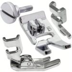 Calcador Sapata ZigZag Reta Haste Encaixe Singer Parafuso