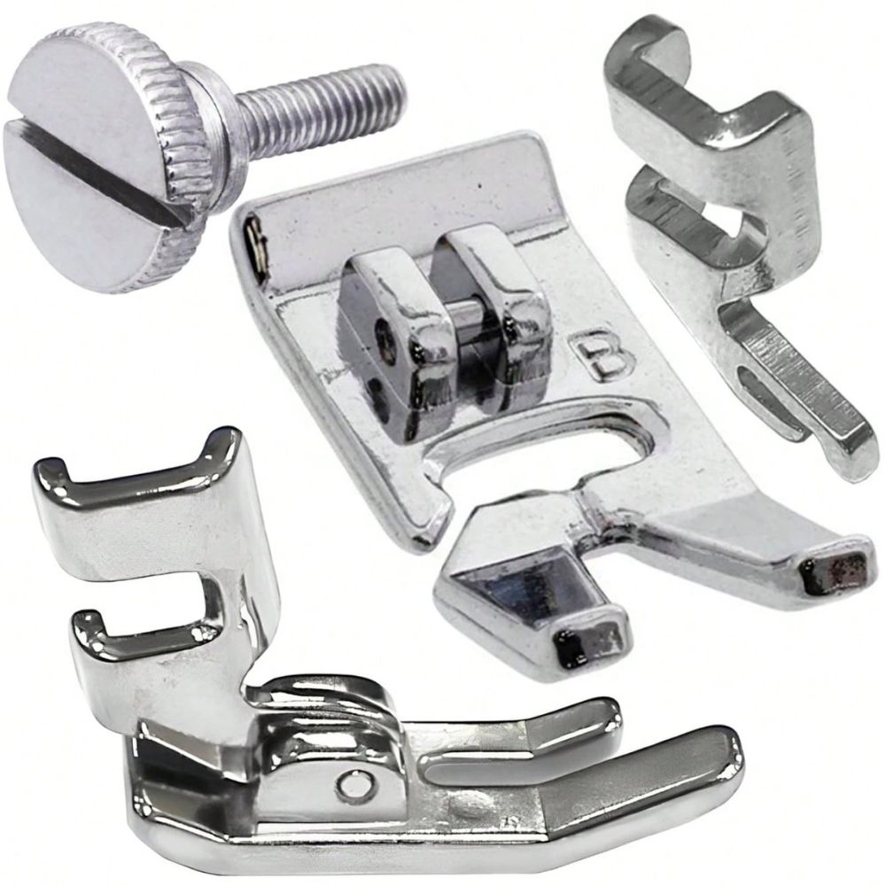 Calcador Sapata ZigZag Reta Haste Encaixe Singer Parafuso