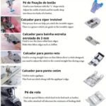 Conjunto 11 Peças Calcadores Máquina Costura Snap-on