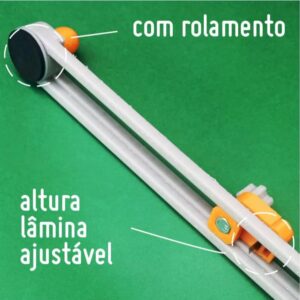 Cortador Circular Régua Rotativa p/ Corte Scrapbook
