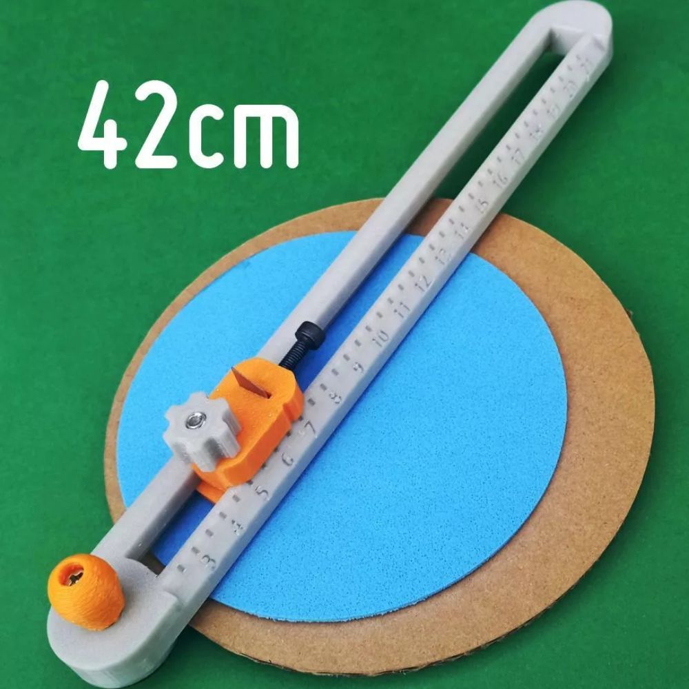 Cortador Circular Régua Rotativa p/ Corte Scrapbook