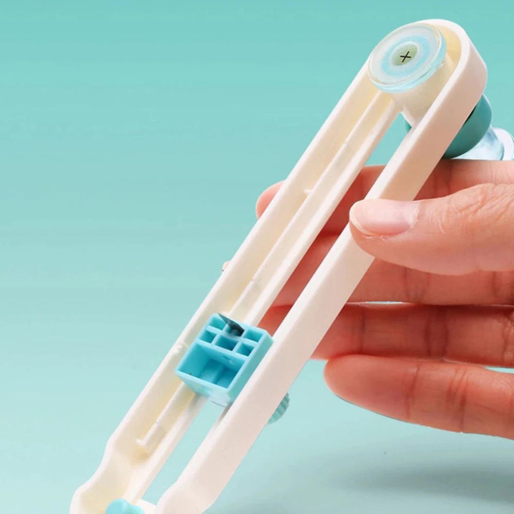 Cortador De Papel Circular De 2-20cm De Escala Ajustável Portátil Para Composto