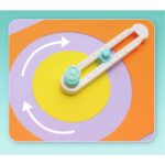 Cortador De Papel Circular De 2-20cm De Escala Ajustável Portátil Para Composto