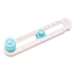 Cortador De Papel Circular De 2-20cm De Escala Ajustável Portátil Para Composto