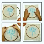 Kit 3 Bastidor Com Tarraxa Madeira