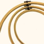 Kit 3 Bastidor Com Tarraxa Madeira