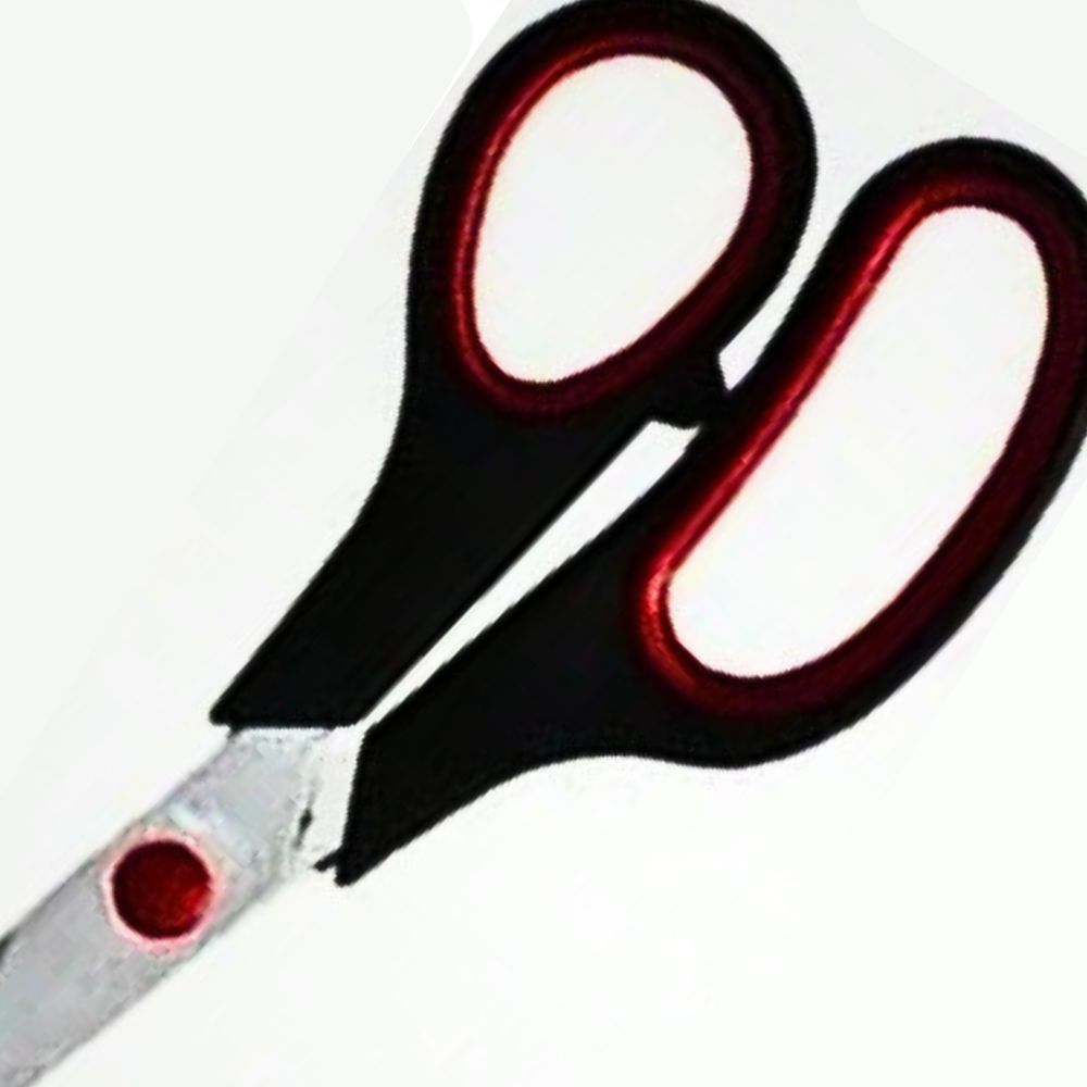 Kit 3 Tesoura Multiuso Basic Original Aço Cabo Emborrachado