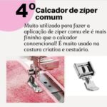 Kit 5 Calcadores Máquina Doméstica Singer Brother