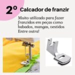 Kit 5 Calcadores Máquina Doméstica Singer Brother