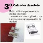 Kit 5 Calcadores Máquina Doméstica Singer Brother