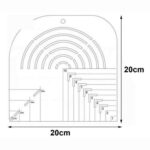 Kit 6 Réguas Acrílico