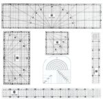 Kit 6 Réguas Acrílico