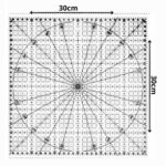 Kit 8 Réguas Patchwork Scrapbook