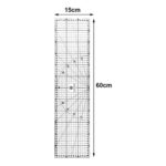 Kit 8 Réguas Patchwork Scrapbook