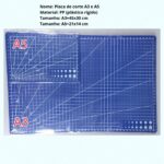 Base De Corte Dupla Face Patchwork Artesanato e Costura Várias Cores - A3 A4 A5