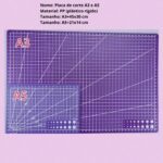 Base De Corte Dupla Face Patchwork Artesanato e Costura Várias Cores - A3 A4 A5