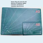 Base De Corte Dupla Face Patchwork Artesanato e Costura Várias Cores - A3 A4 A5