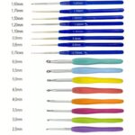 Kit Crochê Com 16 Agulhas Acessórios e Caixa Organizadora