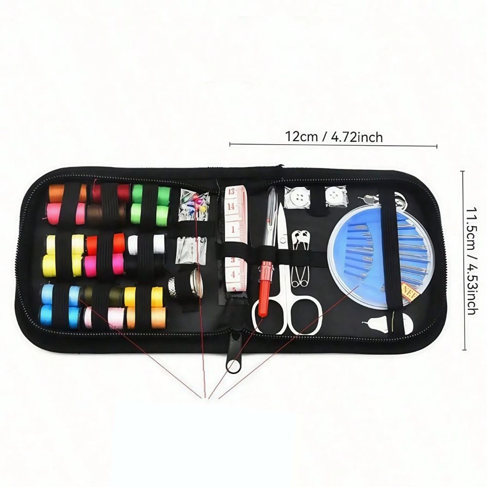 Kit De Costura Para Viagem Emergência Acessórios de Costura e Reparos