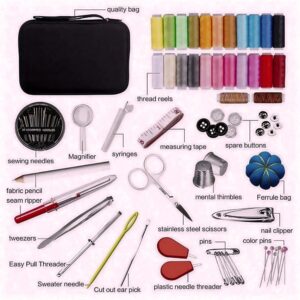 Kit De Costura Para Viagem Emergência Acessórios de Costura e Reparos