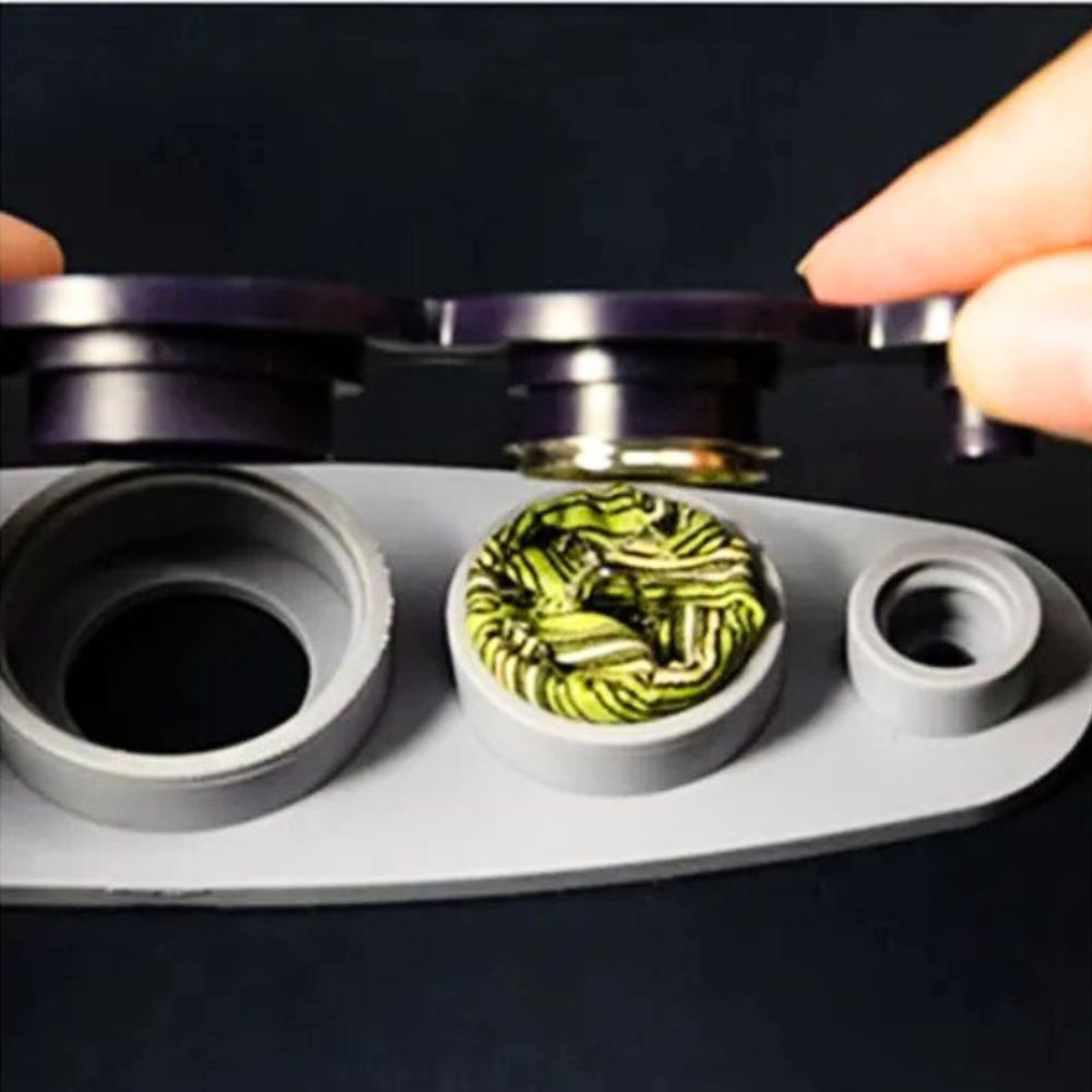 Kit Manual Para Encapar Botão Bombê