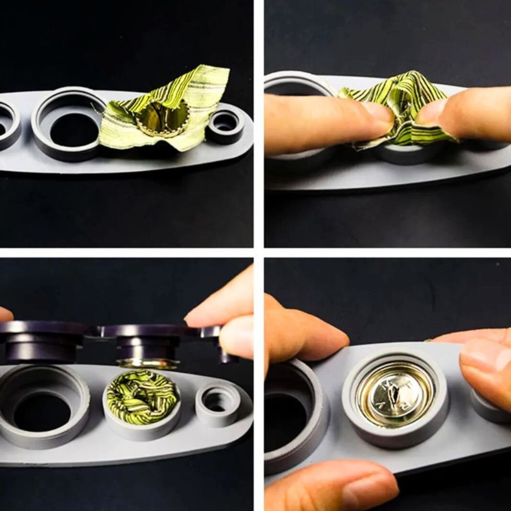 Kit Manual Para Encapar Botão Bombê