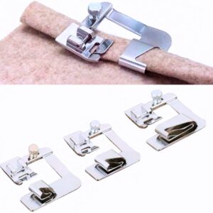 Kit Sapatas Calcador Bainha Enrolada 6 Peças