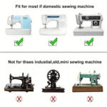 Kit Sapatas Calcador Bainha Enrolada 6 Peças