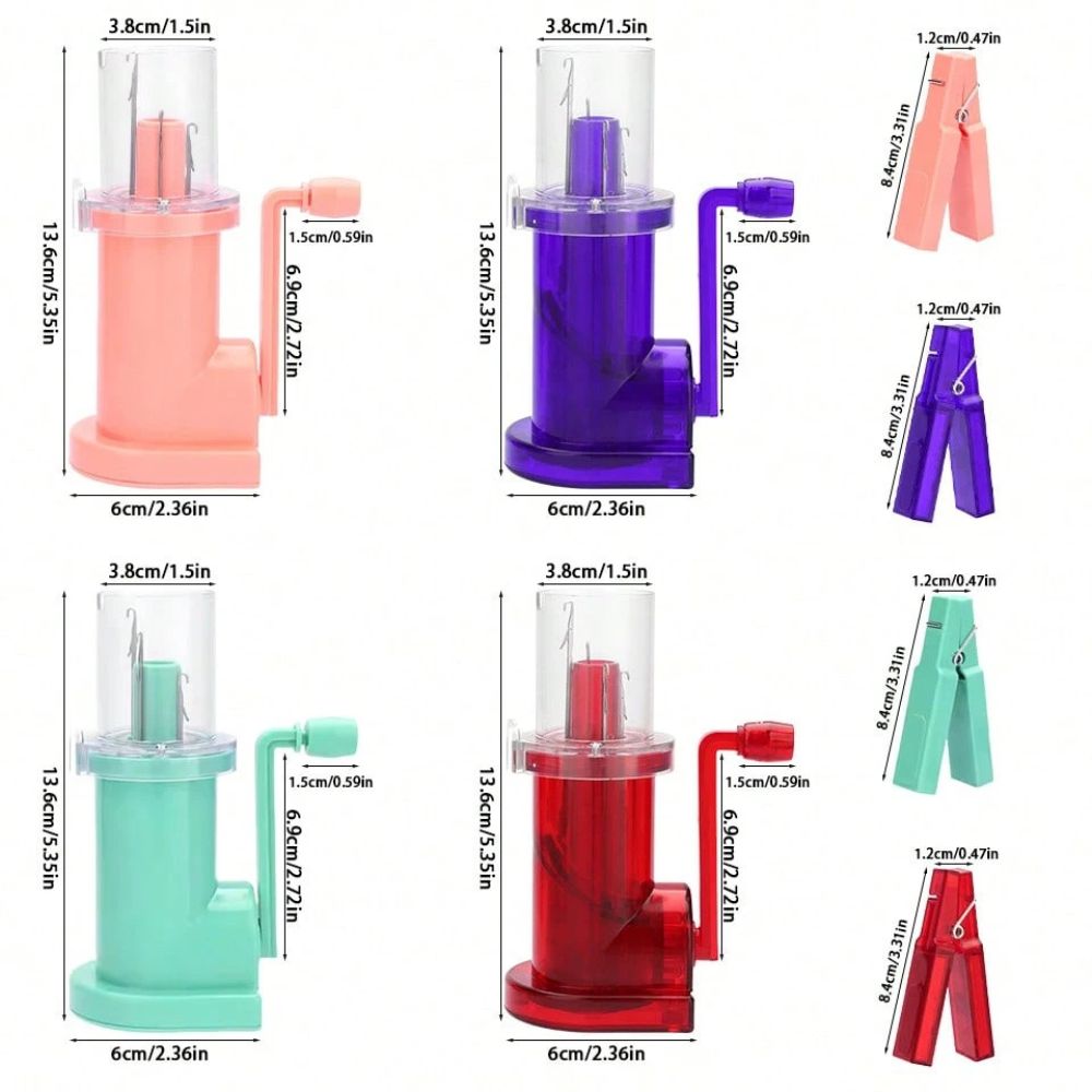 Máquina de Fazer Tricotin Tear Manivela Rabo De Gato