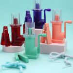 Máquina de Fazer Tricotin Tear Manivela Rabo De Gato