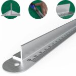 Régua Metal Com Proteção Para Dedos 60cm