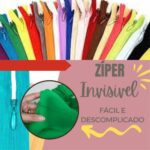 Zíper Invisivel Nylon Fixo Fino 15 cm 06 Unidades - Kit para Roupas e Saias