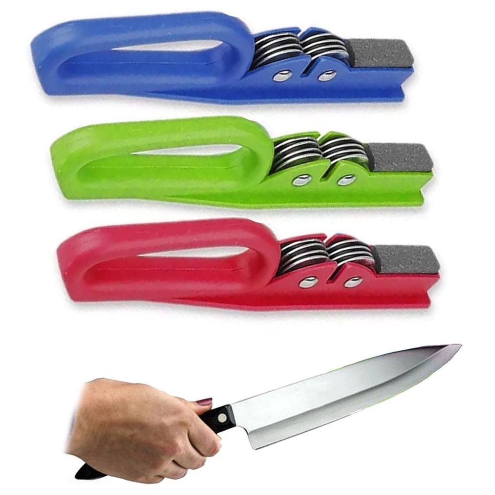 Amolador Afiador De Facas Tesouras Facõe Alicates Portátil