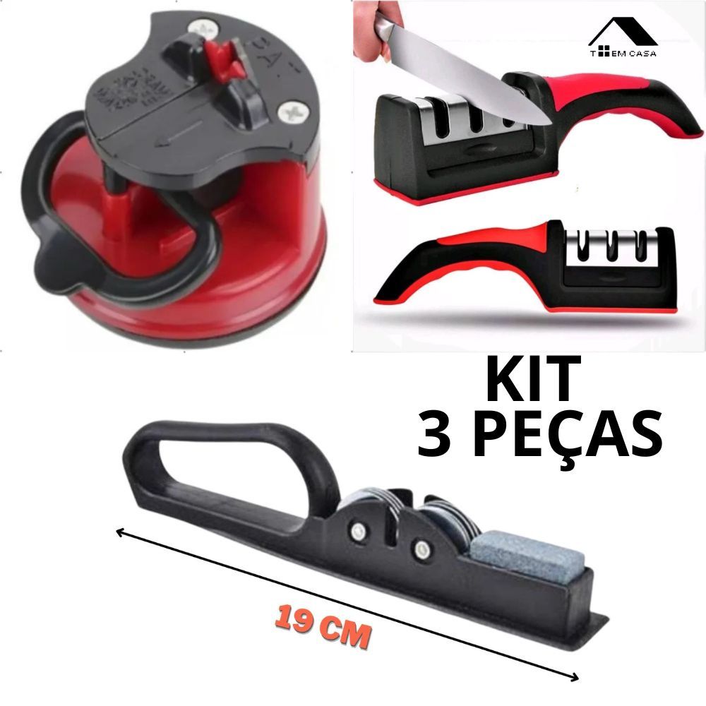 Amolador Afiador De Facas Tesouras Facõe Alicates Portátil