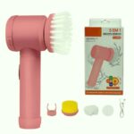 Escova Elétrica de Limpeza 5x1 Sem Fio Multiuso