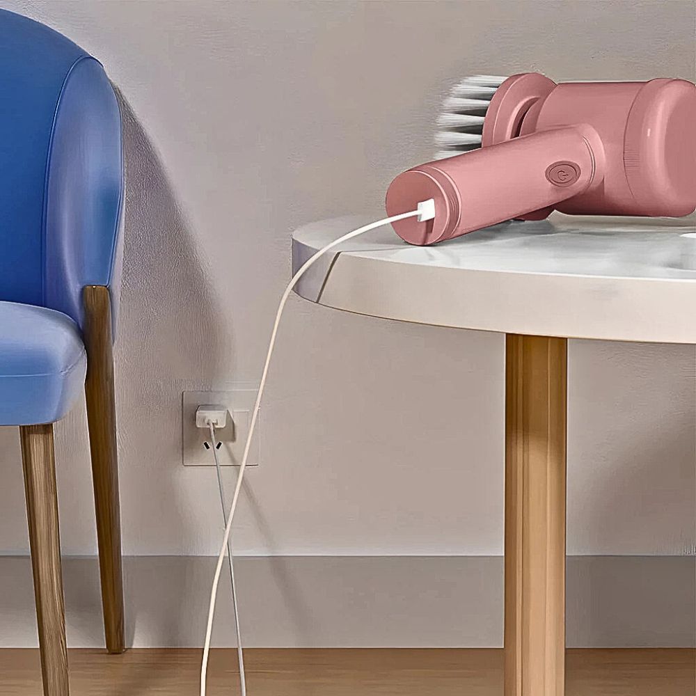 Escova Elétrica de Limpeza 5x1 Sem Fio Multiuso