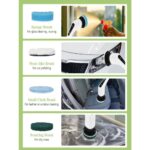 Esfregão Elétrico Escova Turbo Scrub Sem Fio 25W