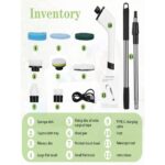 Esfregão Elétrico Escova Turbo Scrub Sem Fio 25W