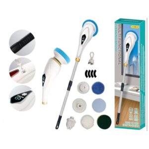 Esfregão Elétrico Escova Turbo Scrub Sem Fio 25W