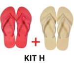 Kit 2 Pares Chinelos Slim Premium Antiderrapante