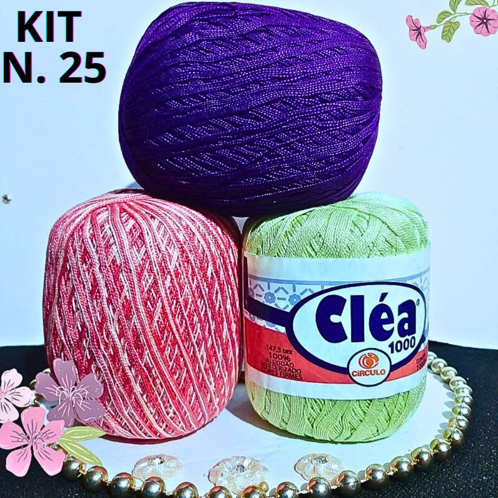 Kit 3 Linha Clea 1000 Metros Super Oferta