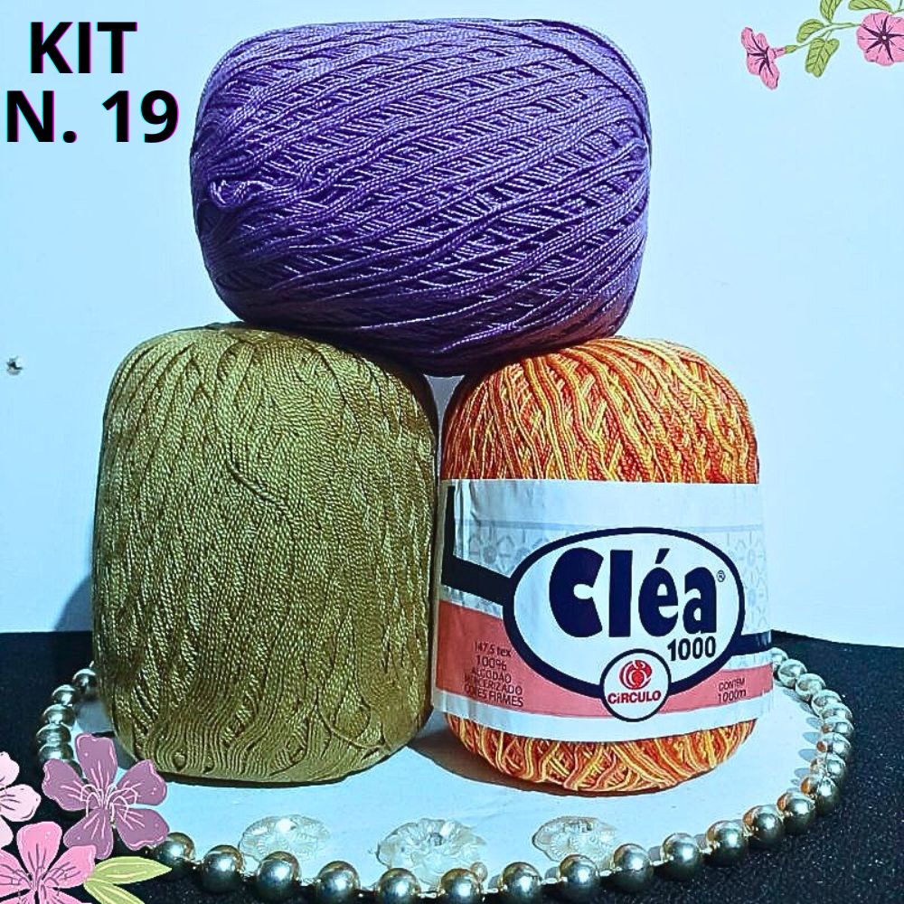 Kit 3 Linha Clea 1000 Metros Super Oferta