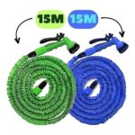 Mangueira Mágica Extensível com Bico Alta Pressão - 15m e 30m 7 Jatos