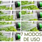 Mangueira Mágica Extensível com Bico Alta Pressão - 15m e 30m 7 Jatos