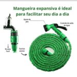 Mangueira Mágica Extensível com Bico Alta Pressão - 15m e 30m 7 Jatos