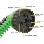 Mangueira Mágica Extensível com Bico Alta Pressão - 15m e 30m 7 Jatos