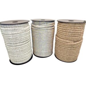 Meia Cana de Strass para Laços e Decoração