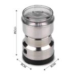 Moedor Multifuncional de Café, Grãos e Especiarias 4 Lâminas - Bivolt Aço Inox